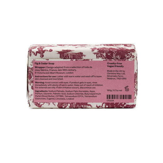 Fig & cedar soap